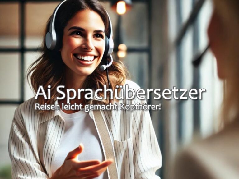 Ai Sprachübersetzer: Reisen leicht gemacht Kopfhörer!