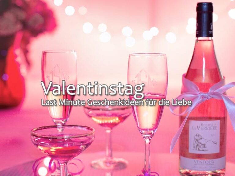 Valentinstag: Last Minute Geschenkideen für die Liebe