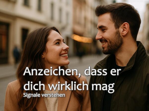 Anzeichen dass er dich wirklich mag
